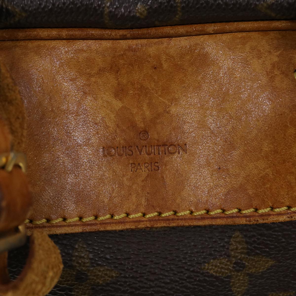 LOUIS VUITTON Monogram Deauville Hand Bag M47270 LV Auth 42781