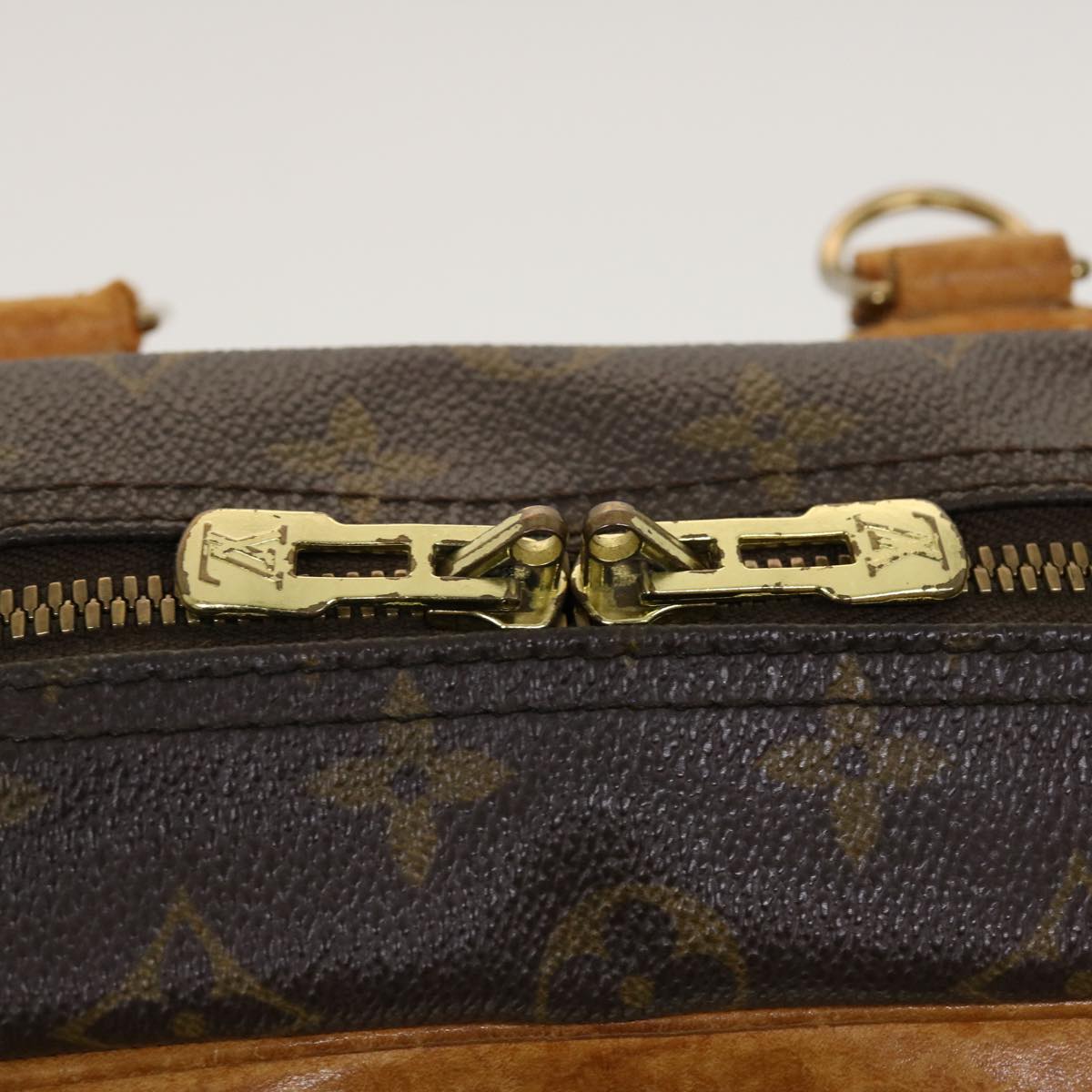 LOUIS VUITTON Monogram Deauville Hand Bag M47270 LV Auth 42781