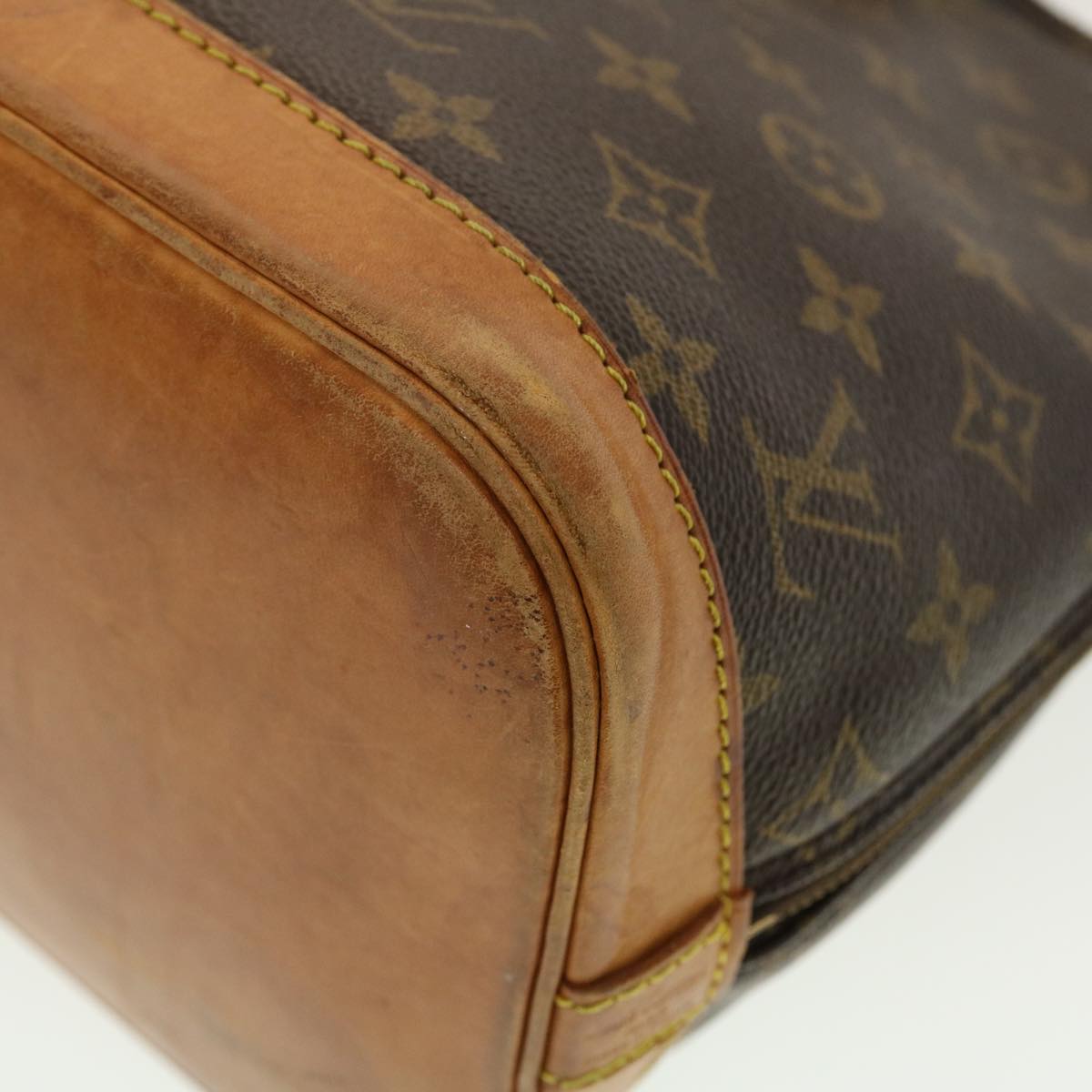 LOUIS VUITTON Monogram Alma Hand Bag M51130 LV Auth 42782