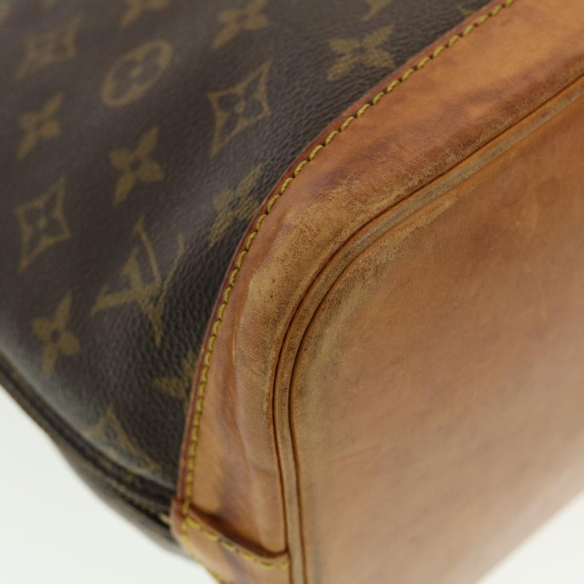 LOUIS VUITTON Monogram Alma Hand Bag M51130 LV Auth 42782