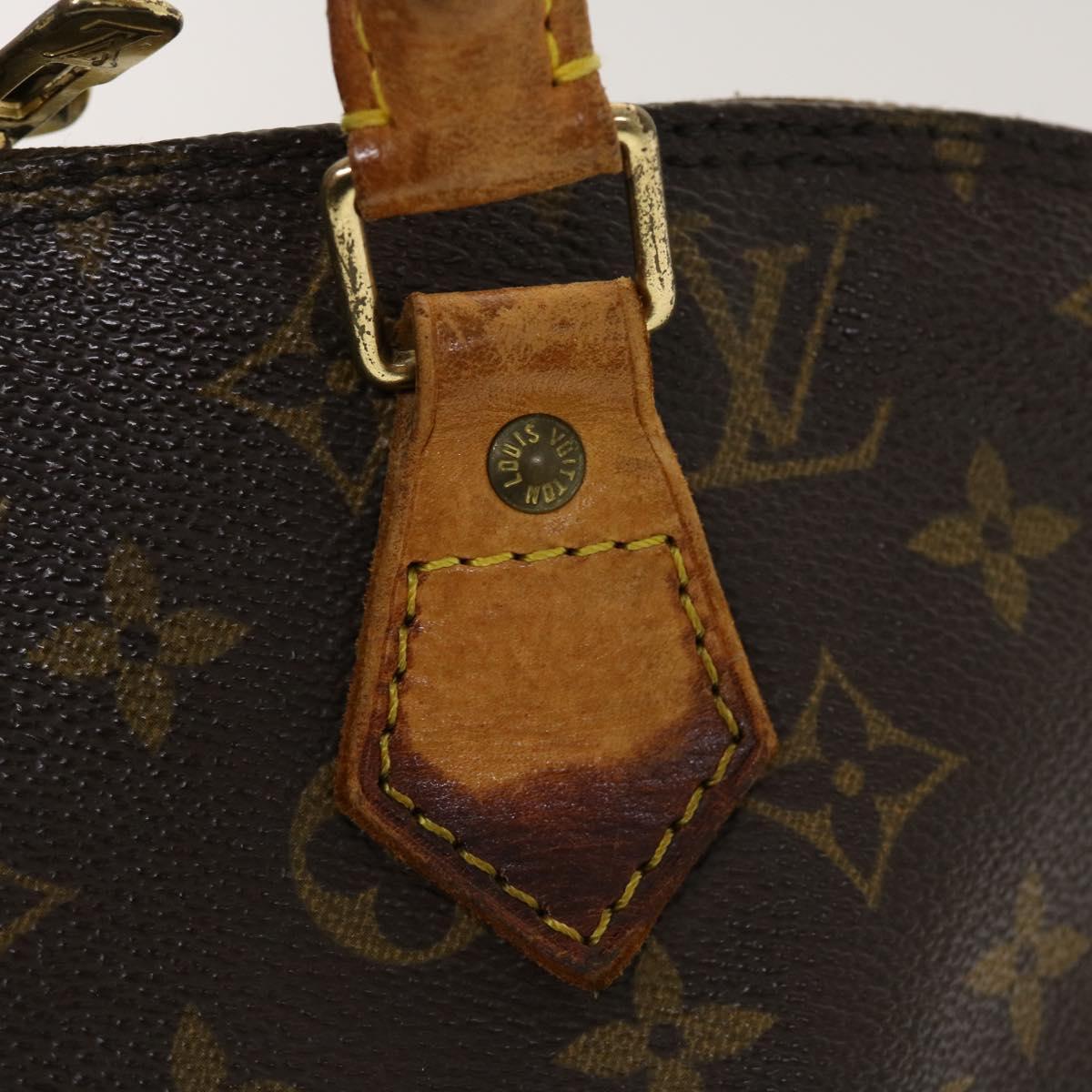 LOUIS VUITTON Monogram Alma Hand Bag M51130 LV Auth 42782