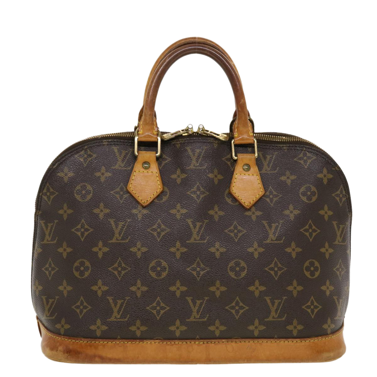 LOUIS VUITTON Monogram Alma Hand Bag M51130 LV Auth 42782