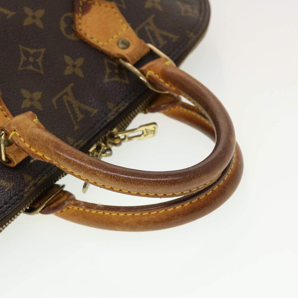 LOUIS VUITTON Monogram Alma Hand Bag M51130 LV Auth 42782