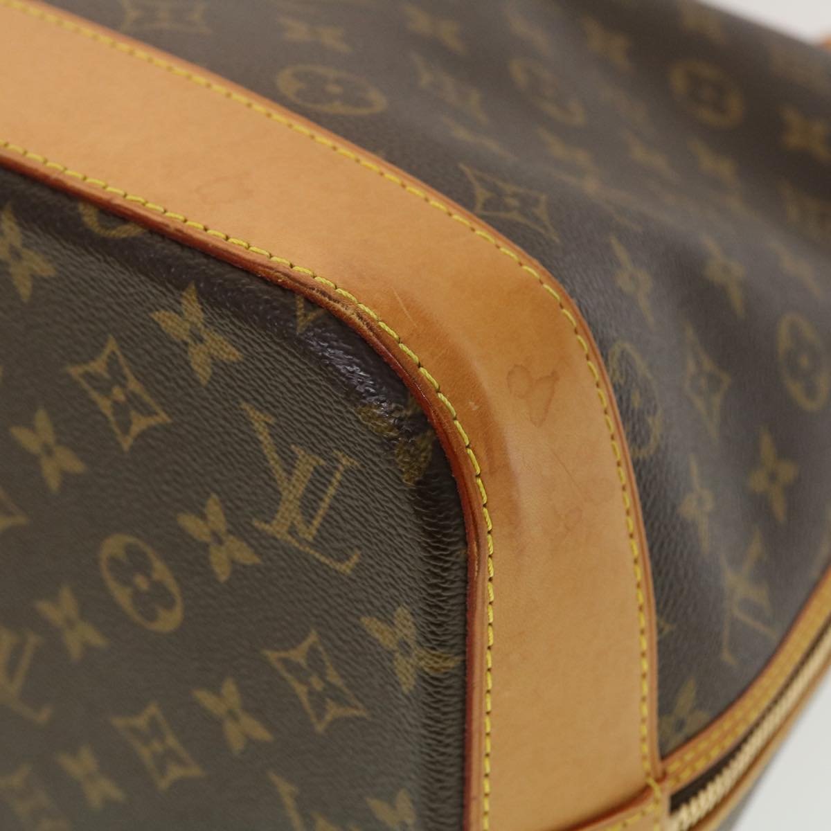 LOUIS VUITTON Monogram Alma Voyage MM Hand Bag M41446 LV Auth 42786