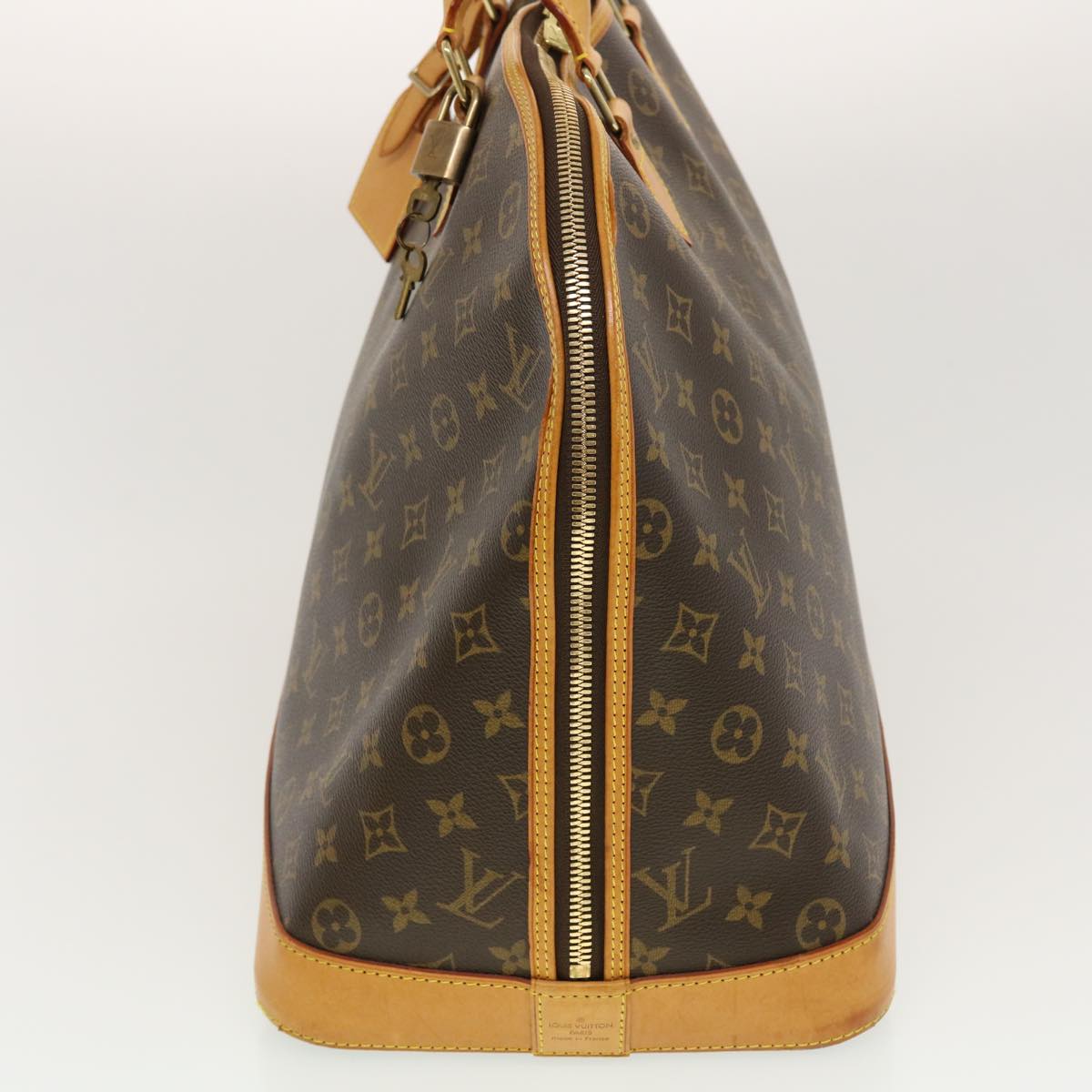 LOUIS VUITTON Monogram Alma Voyage MM Hand Bag M41446 LV Auth 42786