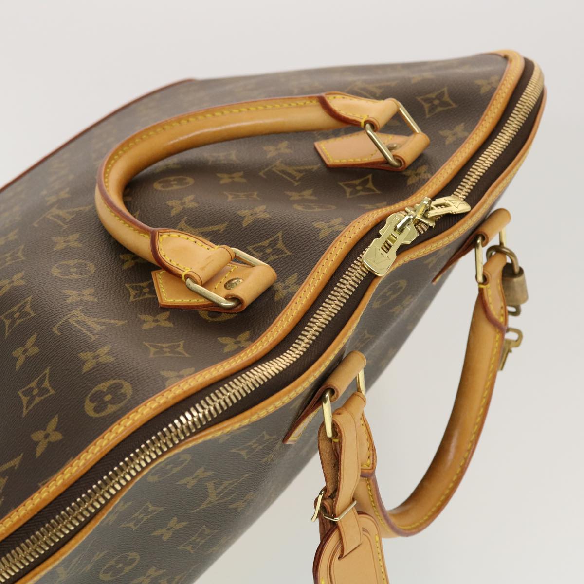 LOUIS VUITTON Monogram Alma Voyage MM Hand Bag M41446 LV Auth 42786