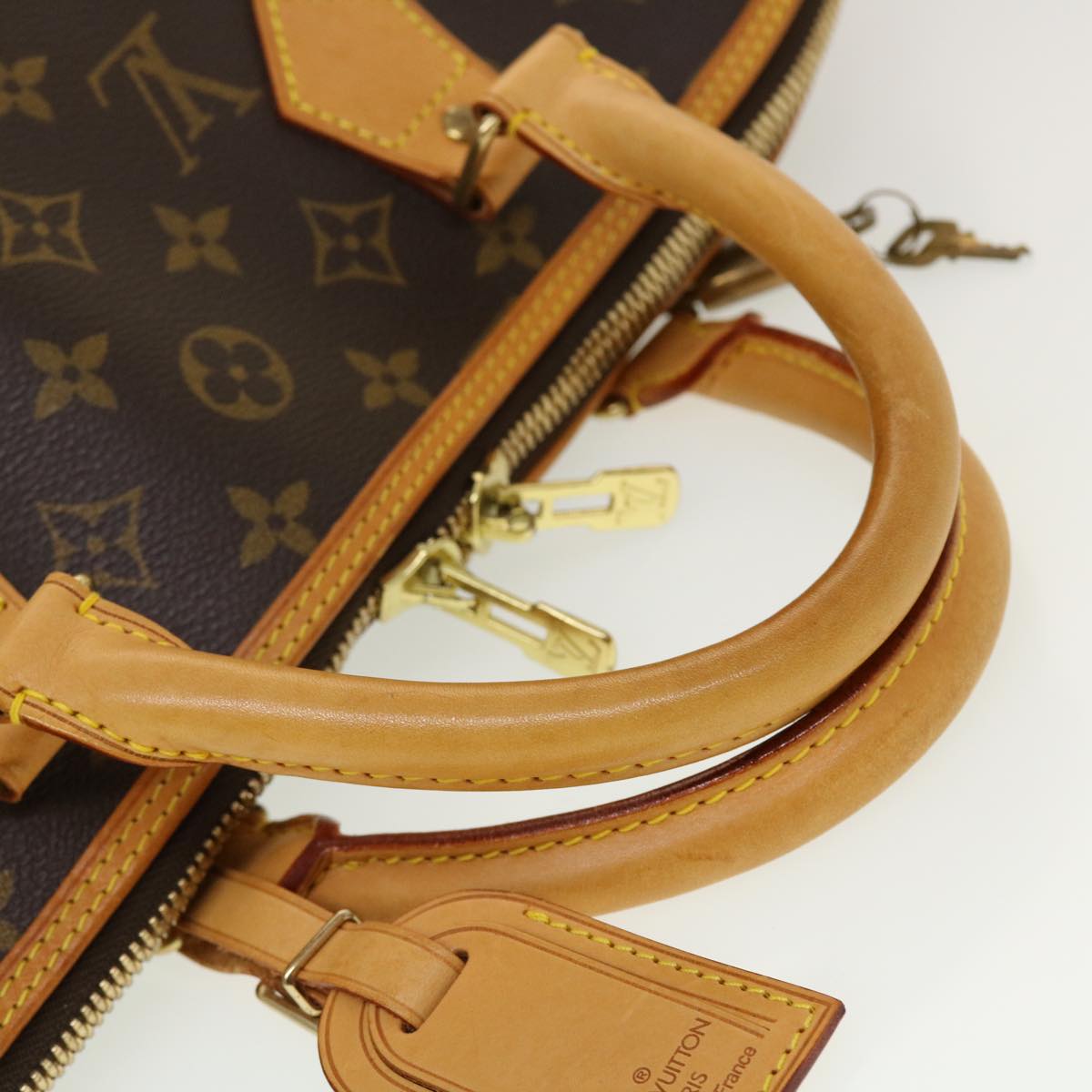 LOUIS VUITTON Monogram Alma Voyage MM Hand Bag M41446 LV Auth 42786