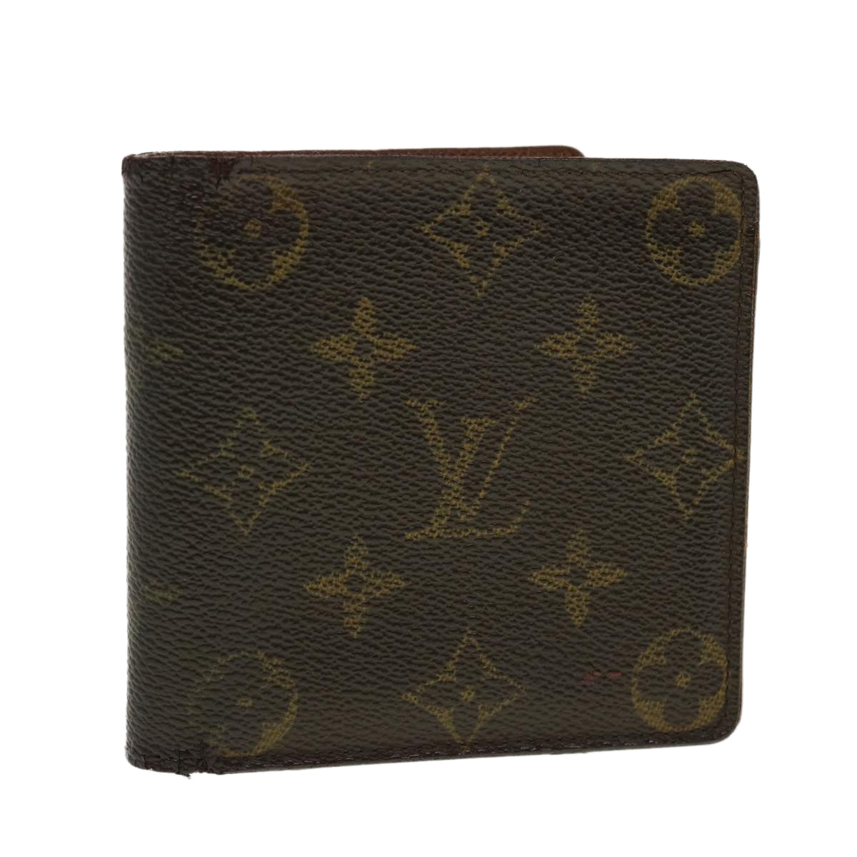 LOUIS VUITTON Monogram Portefeuille Marco Bifold Wallet M61675 LV Auth 42810