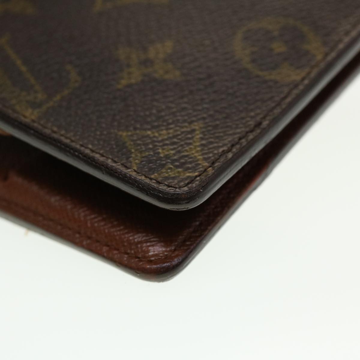 LOUIS VUITTON Monogram Portefeuille Marco Bifold Wallet M61675 LV Auth 42810