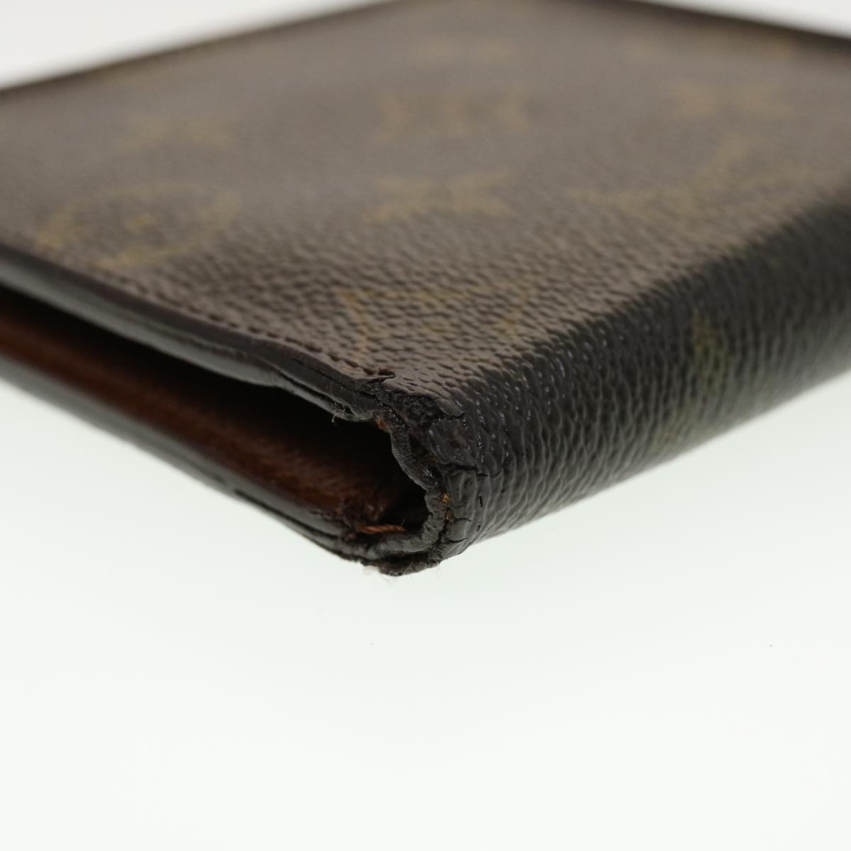 LOUIS VUITTON Monogram Portefeuille Marco Bifold Wallet M61675 LV Auth 42810