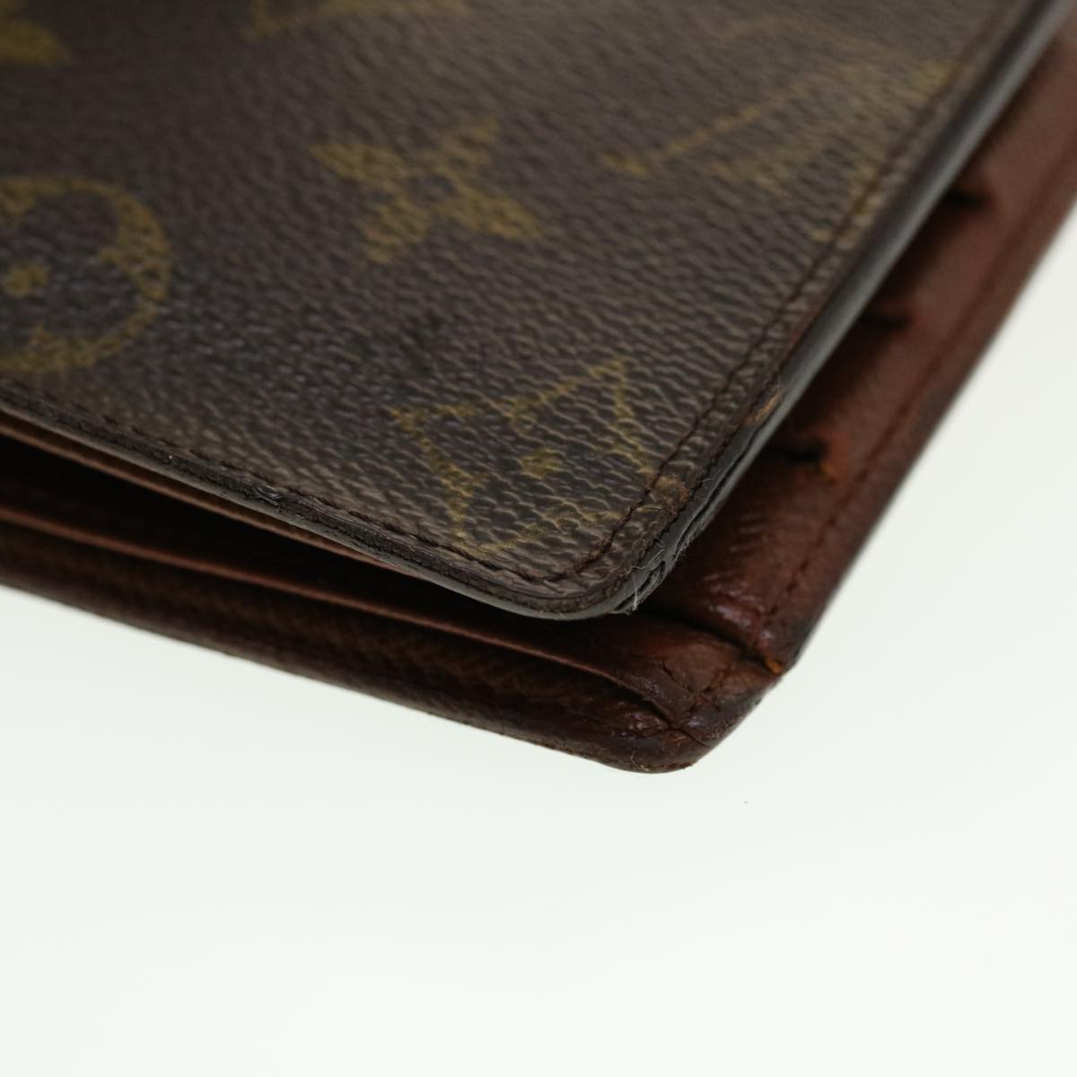 LOUIS VUITTON Monogram Portefeuille Marco Bifold Wallet M61675 LV Auth 42810