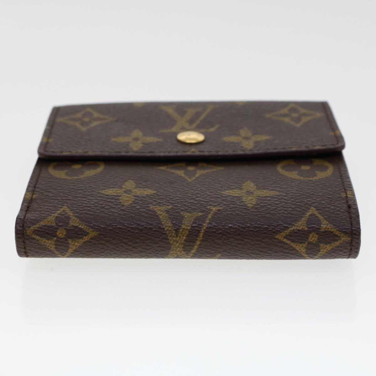 LOUIS VUITTON Monogram Portefeuille Elise Wallet M61654 LV Auth 42815