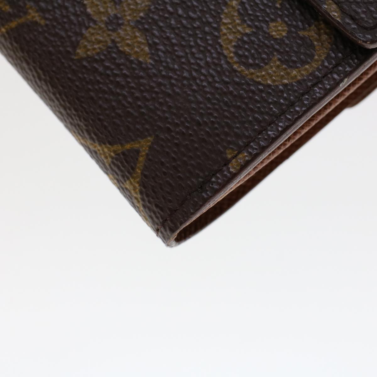 LOUIS VUITTON Monogram Portefeuille Elise Wallet M61654 LV Auth 42815