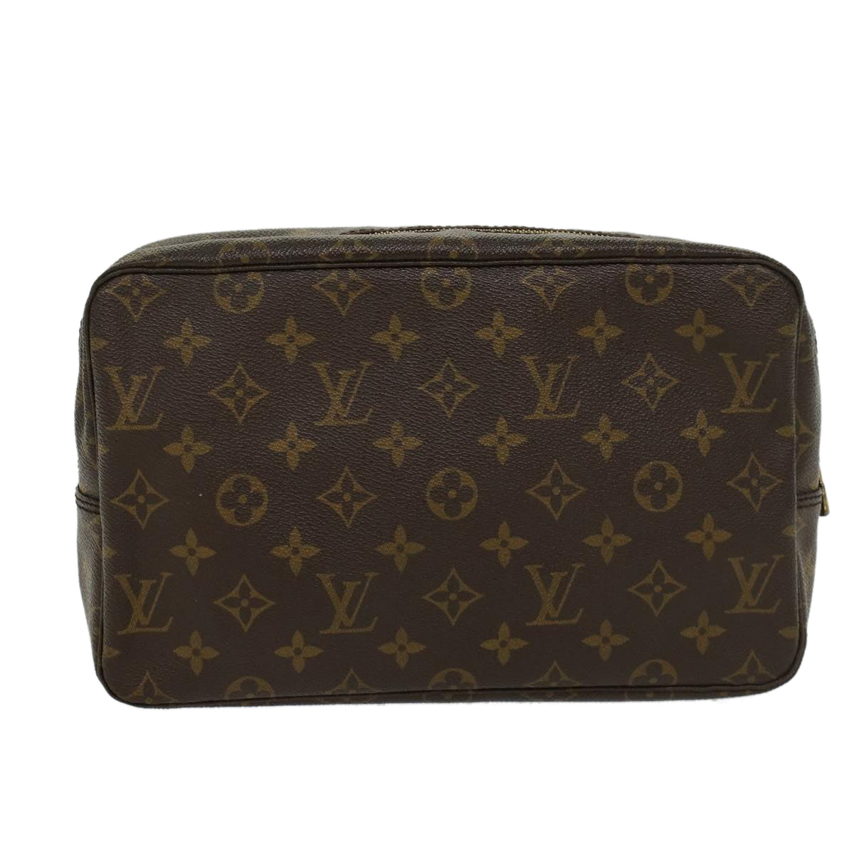 LOUIS VUITTON Monogram Trousse Toilette 28 Clutch Bag M47522 LV Auth 42816