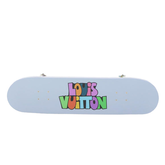 LOUIS VUITTON Monogram Comics Skateboard Maple Wood Steel GI0884 LV Auth 42822A