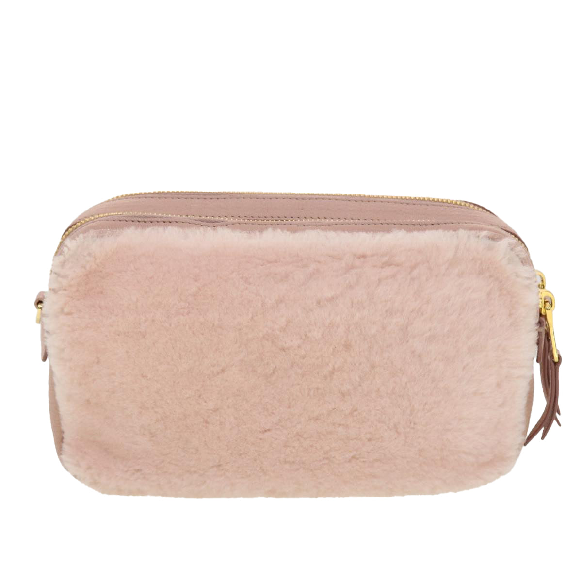 Miu Miu Shoulder Bag fur Pink Auth 42823A - 0