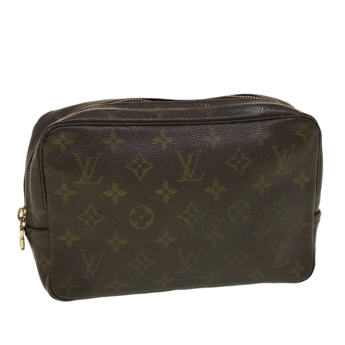 LOUIS VUITTON Monogram Trousse Toilette 23 Clutch Bag M47524 LV Auth 42841