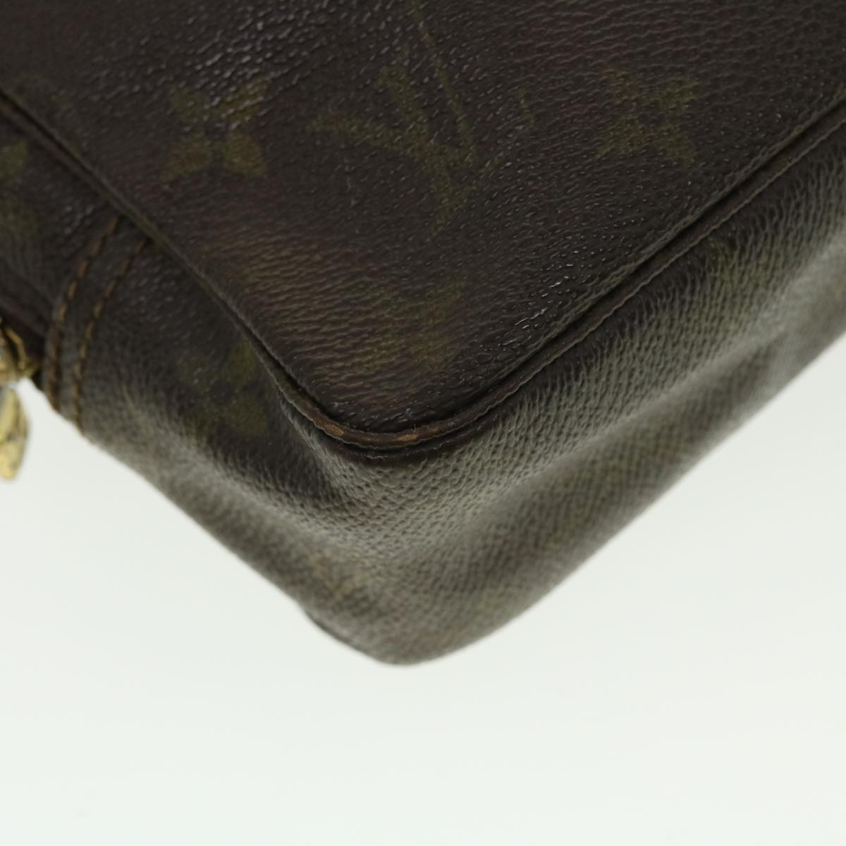 LOUIS VUITTON Monogram Trousse Toilette 23 Clutch Bag M47524 LV Auth 42841