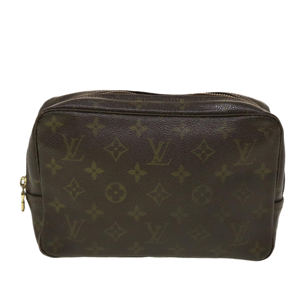 LOUIS VUITTON Monogram Trousse Toilette 23 Clutch Bag M47524 LV Auth 42841