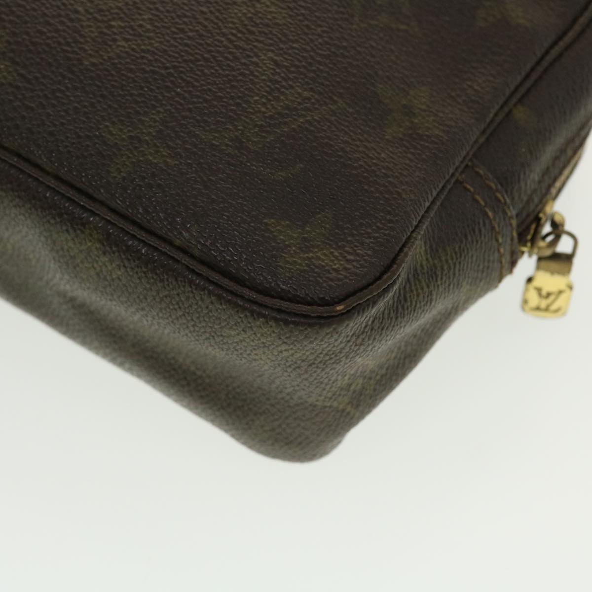 LOUIS VUITTON Monogram Trousse Toilette 23 Clutch Bag M47524 LV Auth 42841