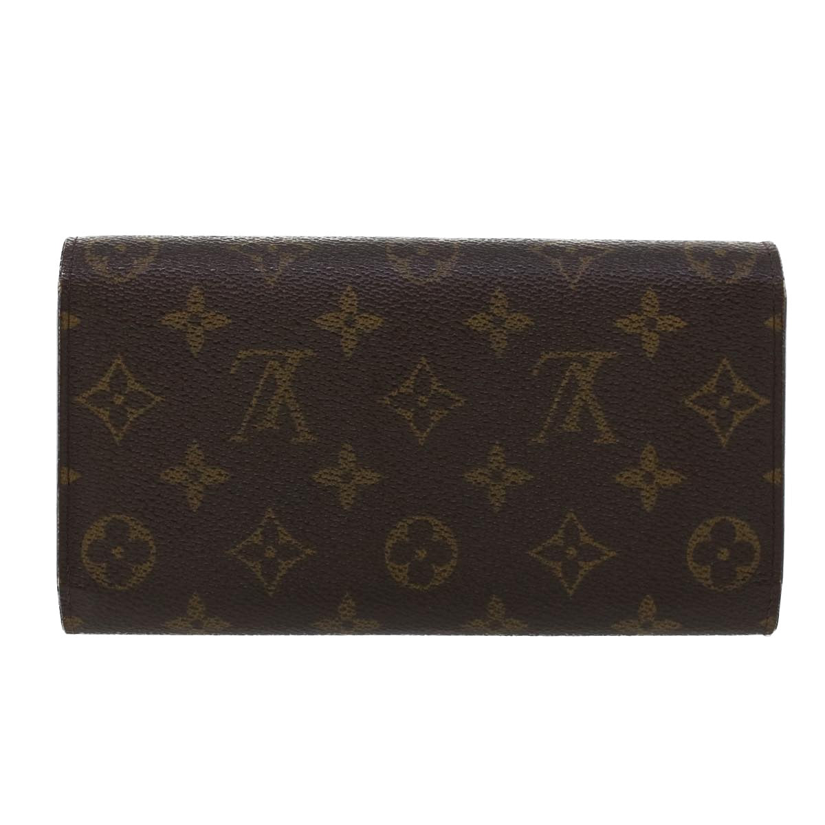 LOUIS VUITTON Monogram Portefeuille International Long Wallet M61217 Auth 42846 - 0