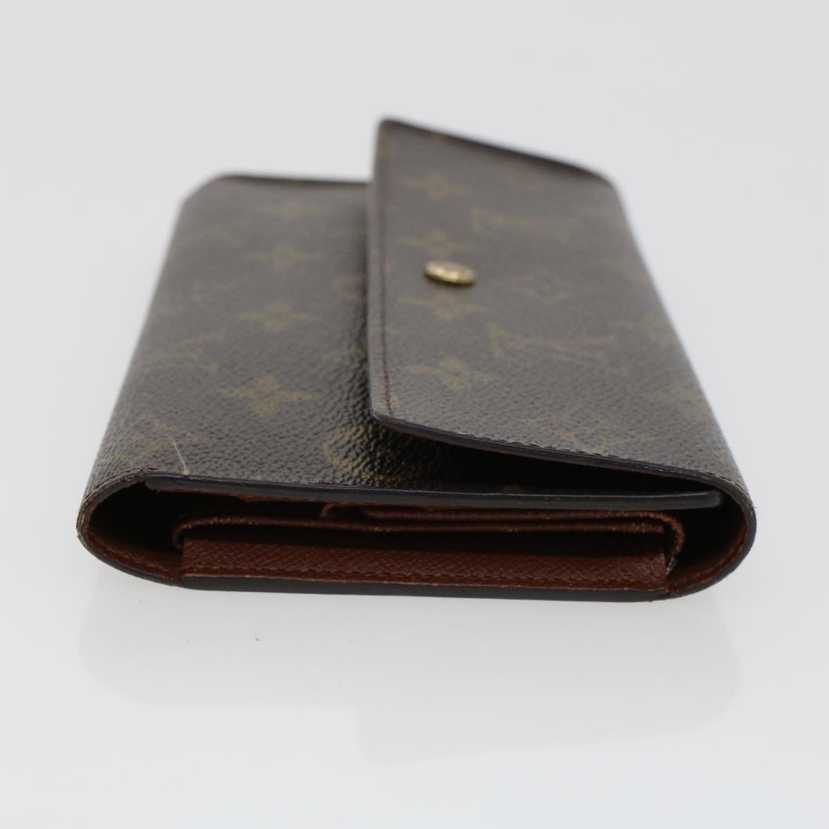 LOUIS VUITTON Monogram Portefeuille International Long Wallet M61217 Auth 42846