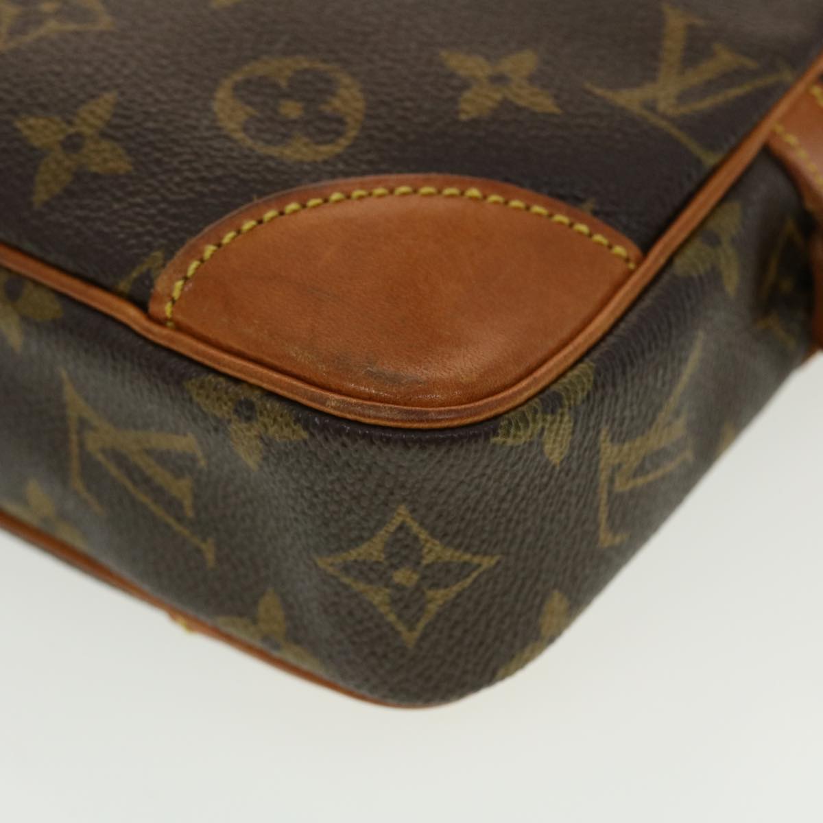 LOUIS VUITTON Monogram Marly Dragonne GM Clutch Bag Vintage M51825 LV Auth 42866