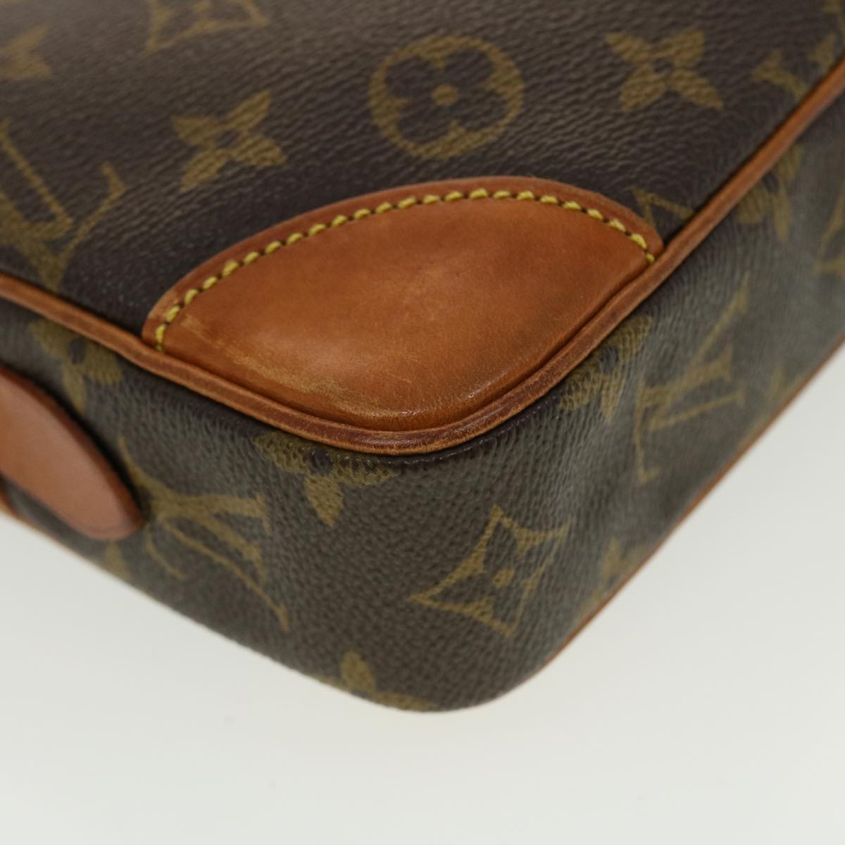 LOUIS VUITTON Monogram Marly Dragonne GM Clutch Bag Vintage M51825 LV Auth 42866