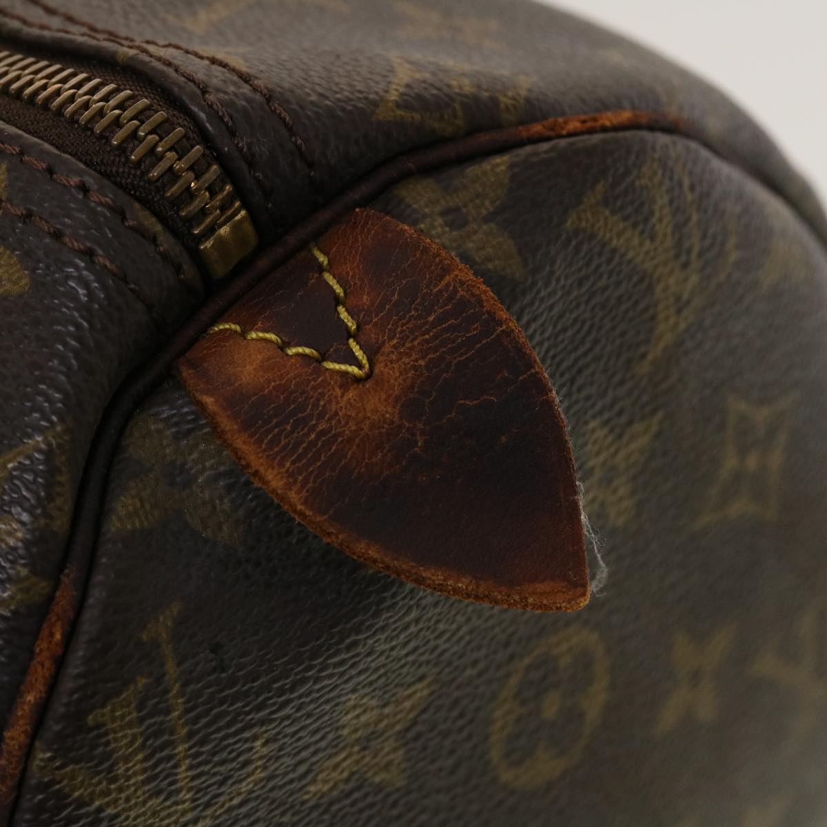 LOUIS VUITTON Monogram Speedy 40 Hand Bag M41522 LV Auth 42868