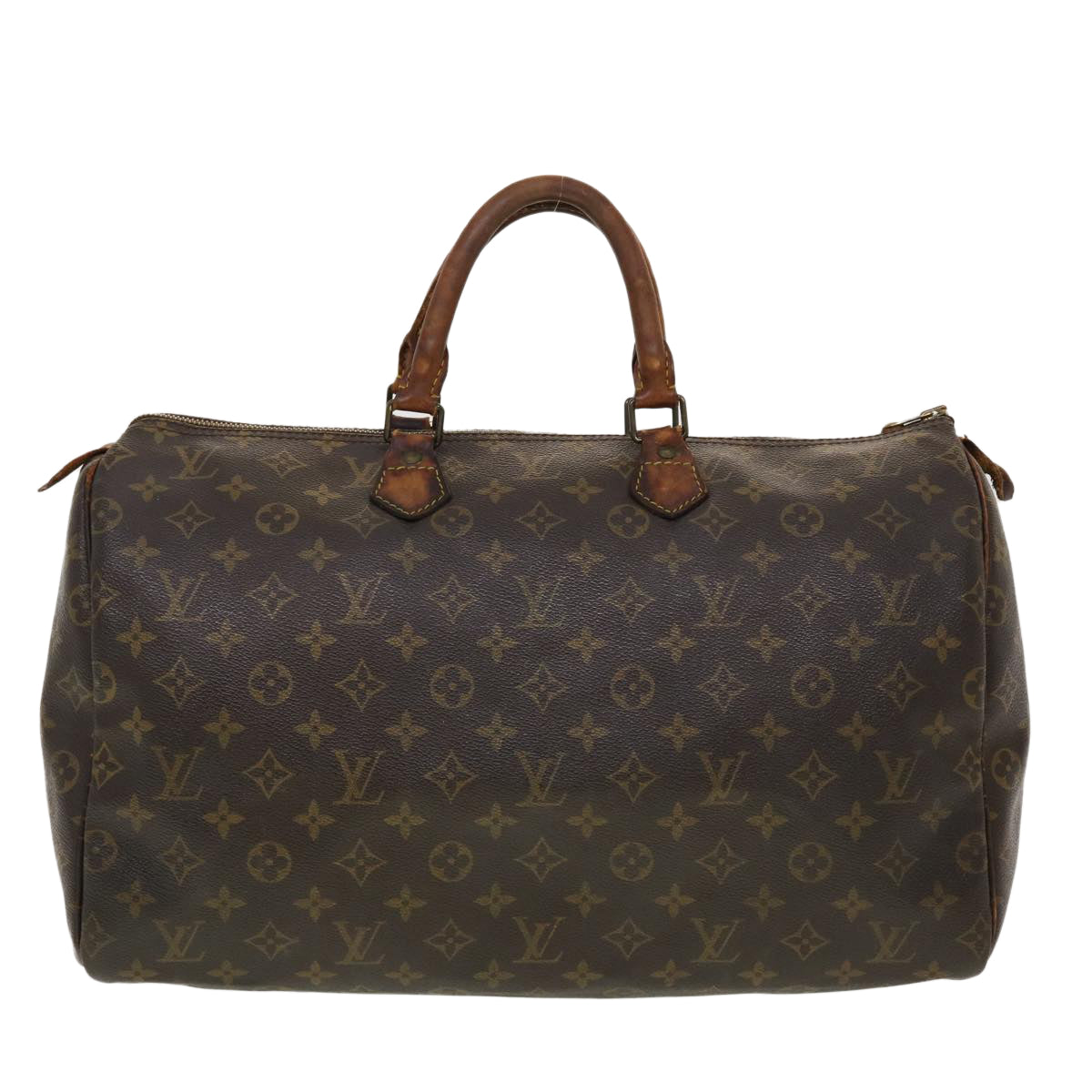 LOUIS VUITTON Monogram Speedy 40 Hand Bag M41522 LV Auth 42868