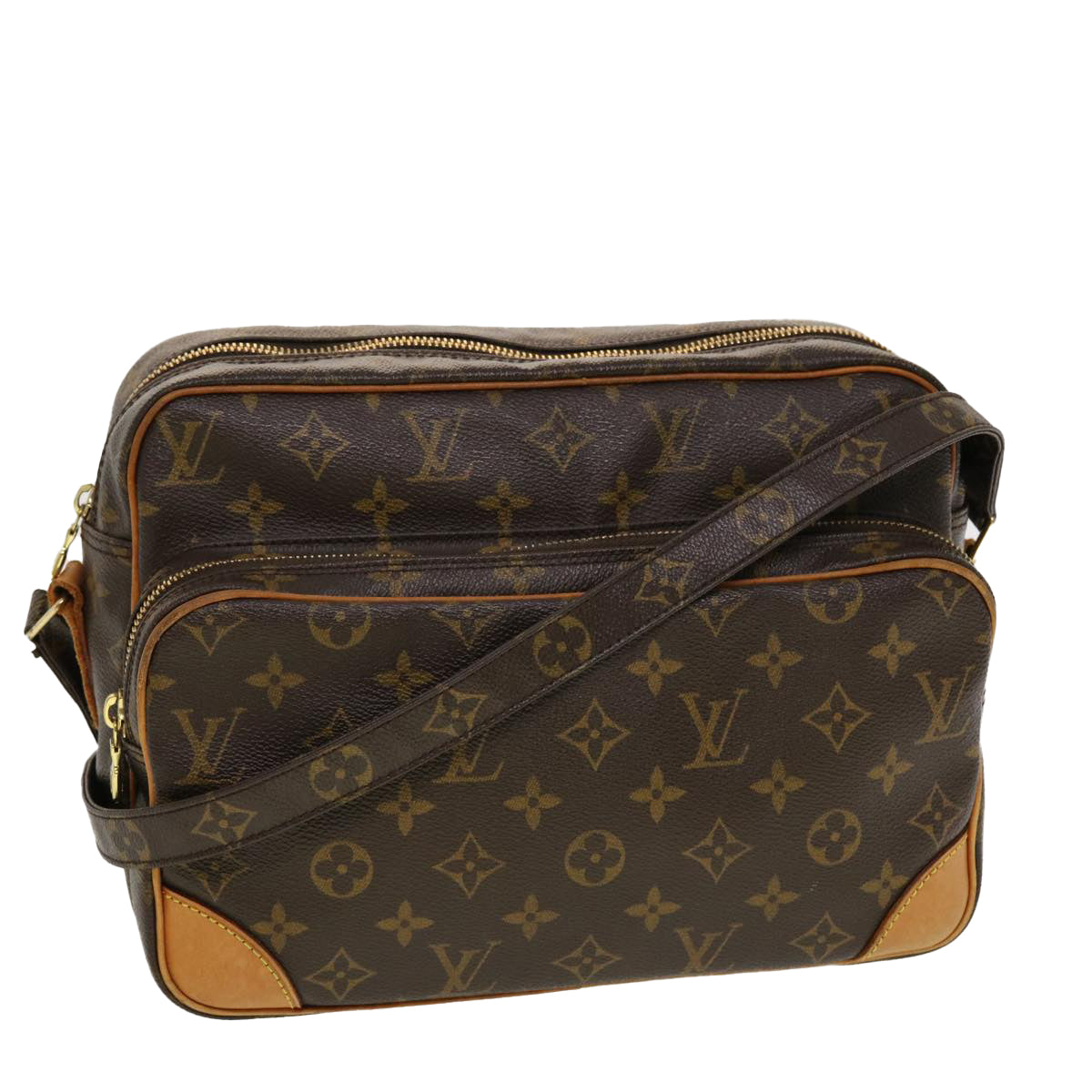 LOUIS VUITTON Monogram Nile Shoulder Bag M45244 LV Auth 42886