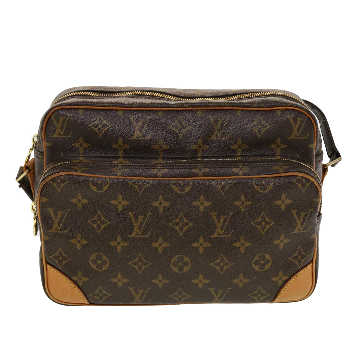 LOUIS VUITTON Monogram Nile Shoulder Bag M45244 LV Auth 42886