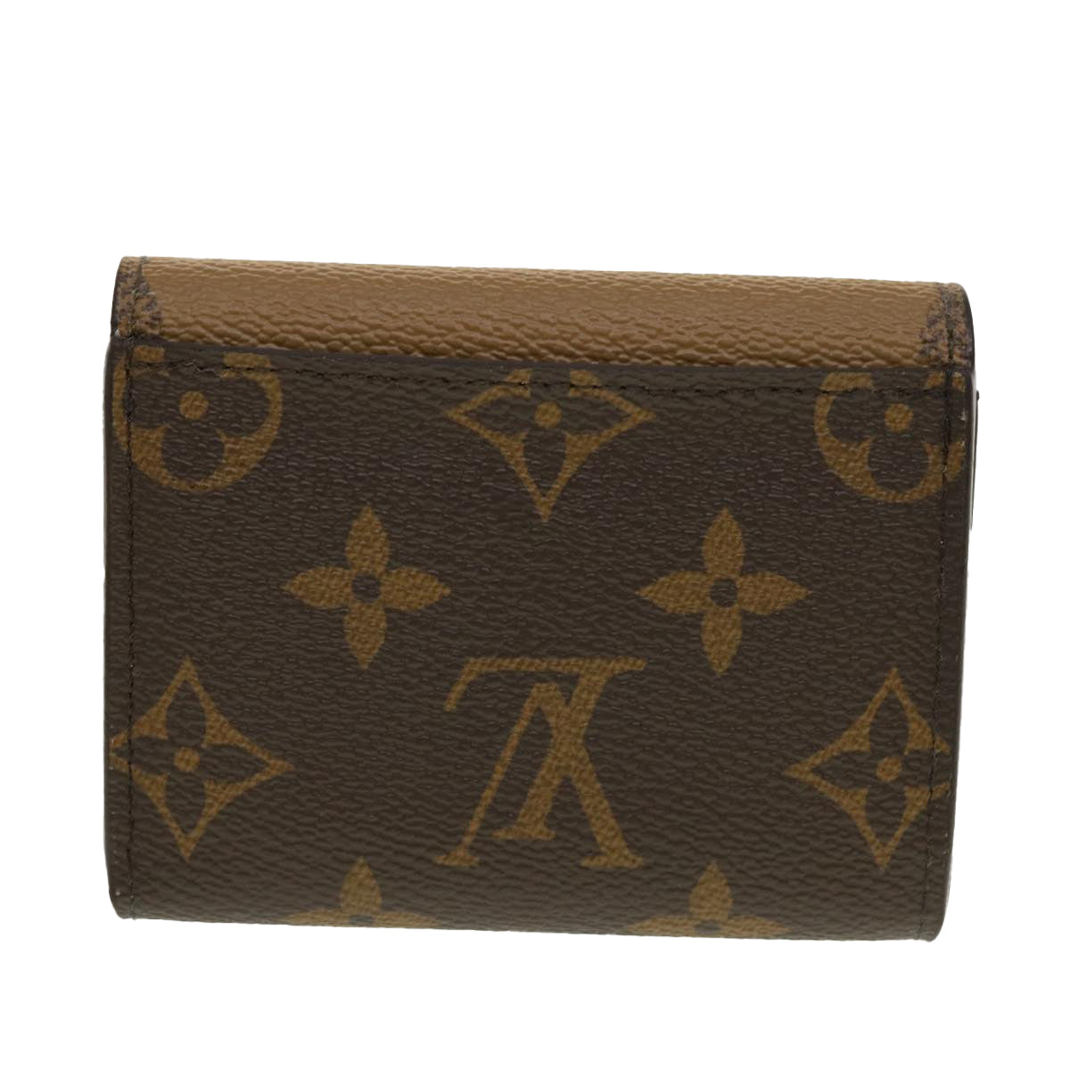 LOUIS VUITTON Monogram Reverse Portefeuille Zoe Trifold Wallet M80725 LV 42887 - 0