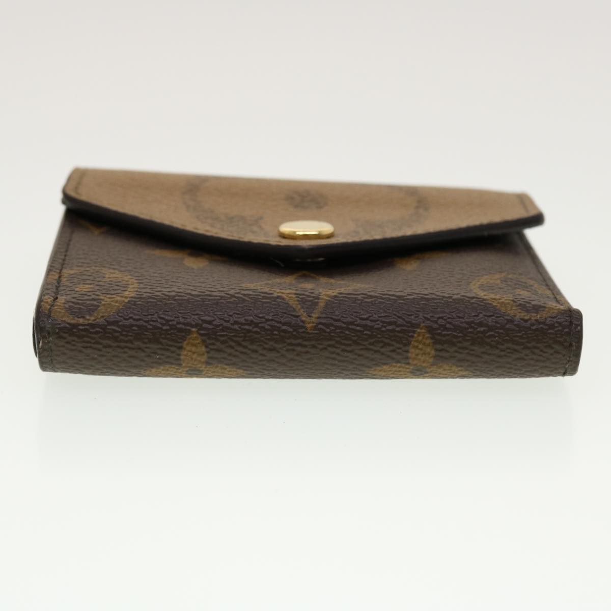 LOUIS VUITTON Monogram Reverse Portefeuille Zoe Trifold Wallet M80725 LV 42887