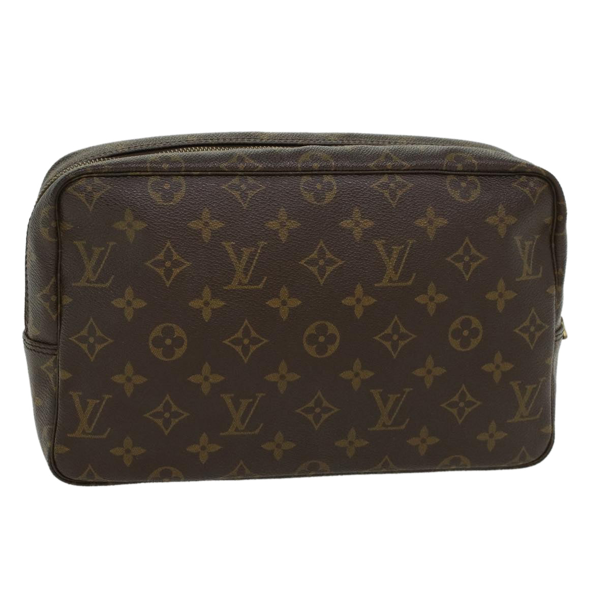 LOUIS VUITTON Monogram Trousse Toilette 28 Clutch Bag M47522 LV Auth 42897