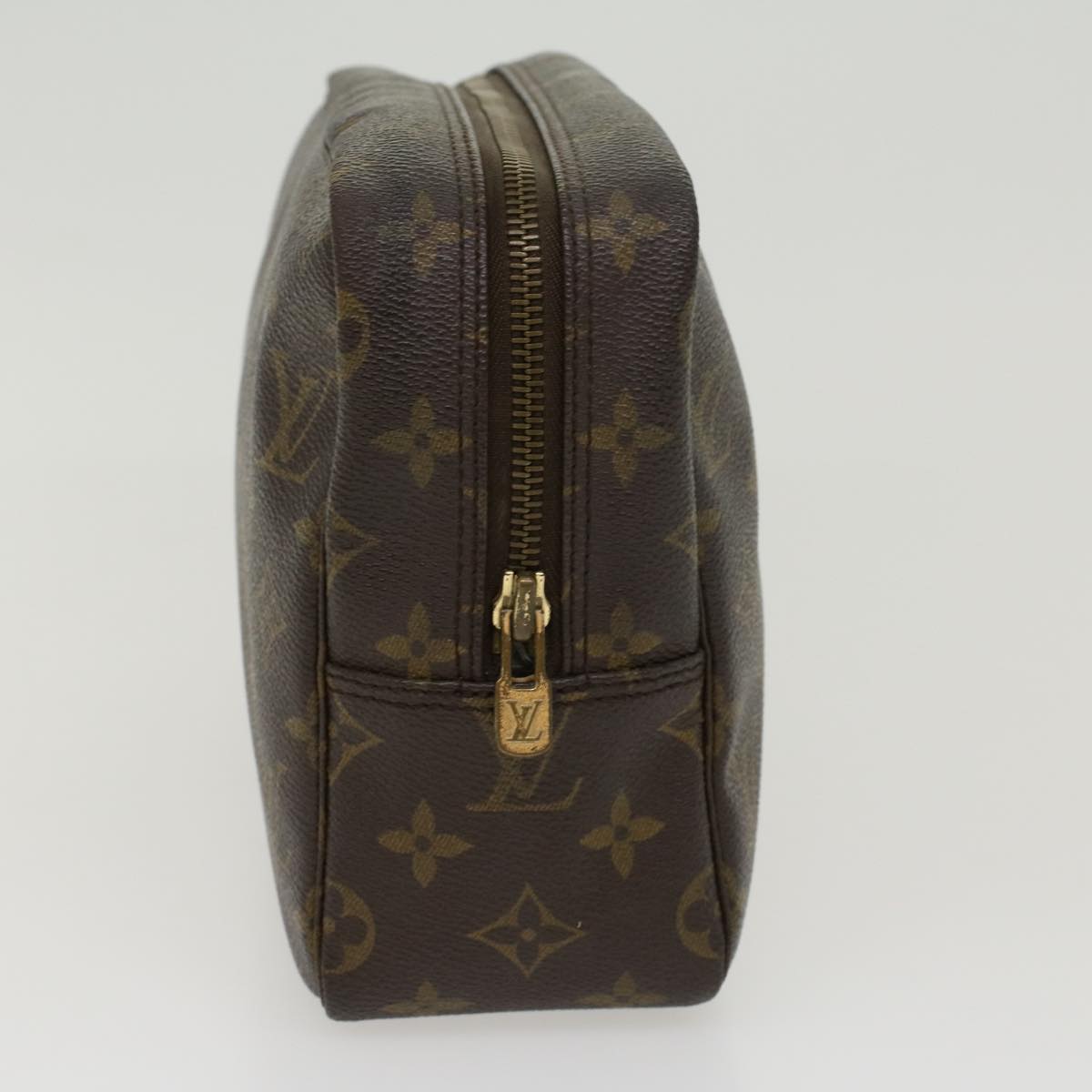 LOUIS VUITTON Monogram Trousse Toilette 28 Clutch Bag M47522 LV Auth 42897