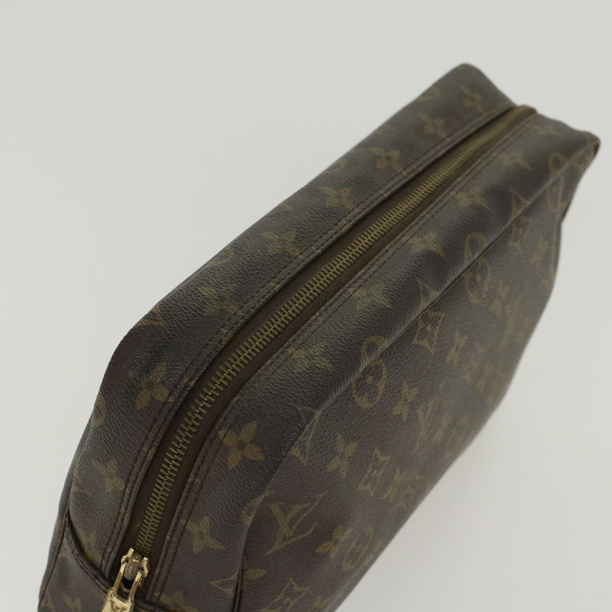 LOUIS VUITTON Monogram Trousse Toilette 28 Clutch Bag M47522 LV Auth 42897