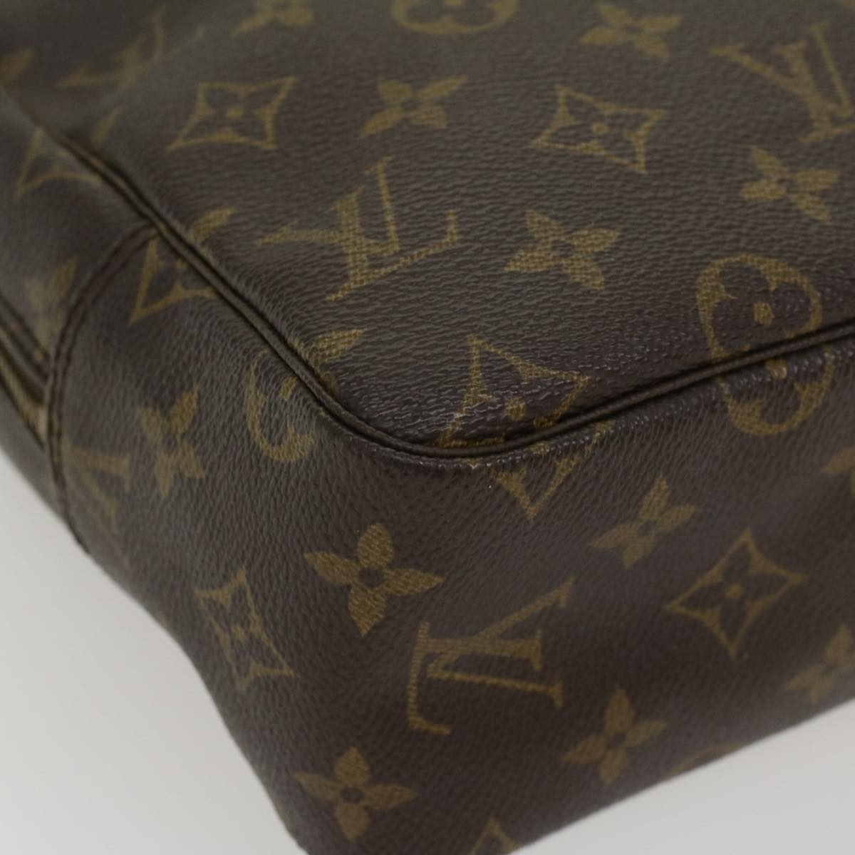 LOUIS VUITTON Monogram Trousse Toilette 28 Clutch Bag M47522 LV Auth 42897