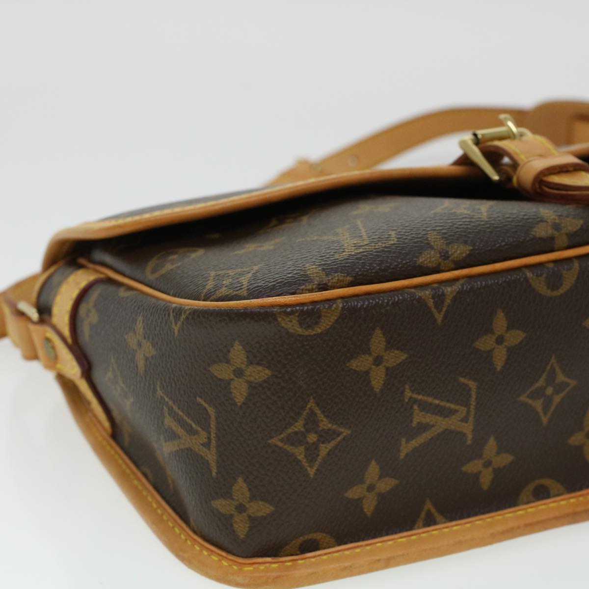 LOUIS VUITTON Monogram Sologne Shoulder Bag M42250 LV Auth 42899