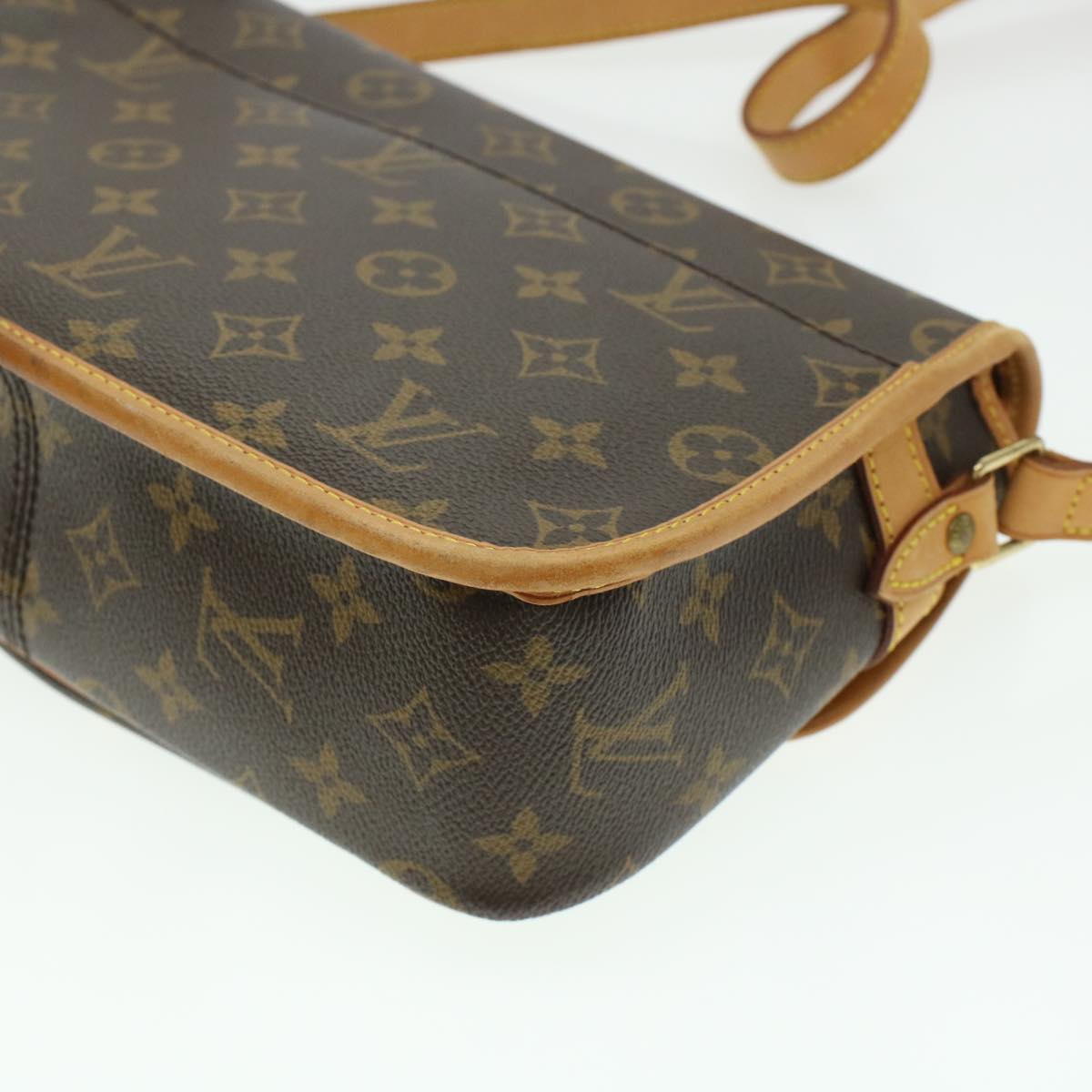 LOUIS VUITTON Monogram Sologne Shoulder Bag M42250 LV Auth 42899