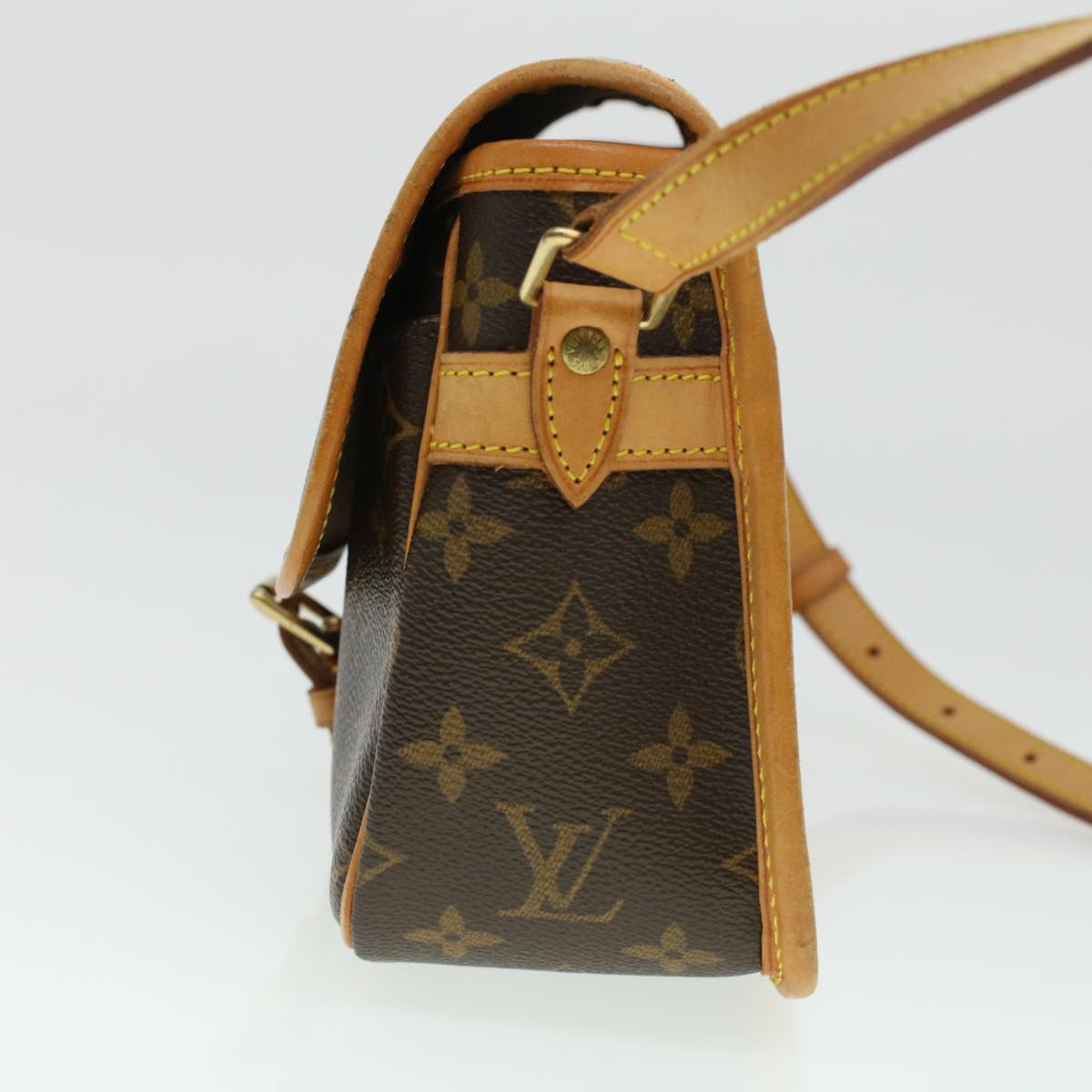 LOUIS VUITTON Monogram Sologne Shoulder Bag M42250 LV Auth 42899