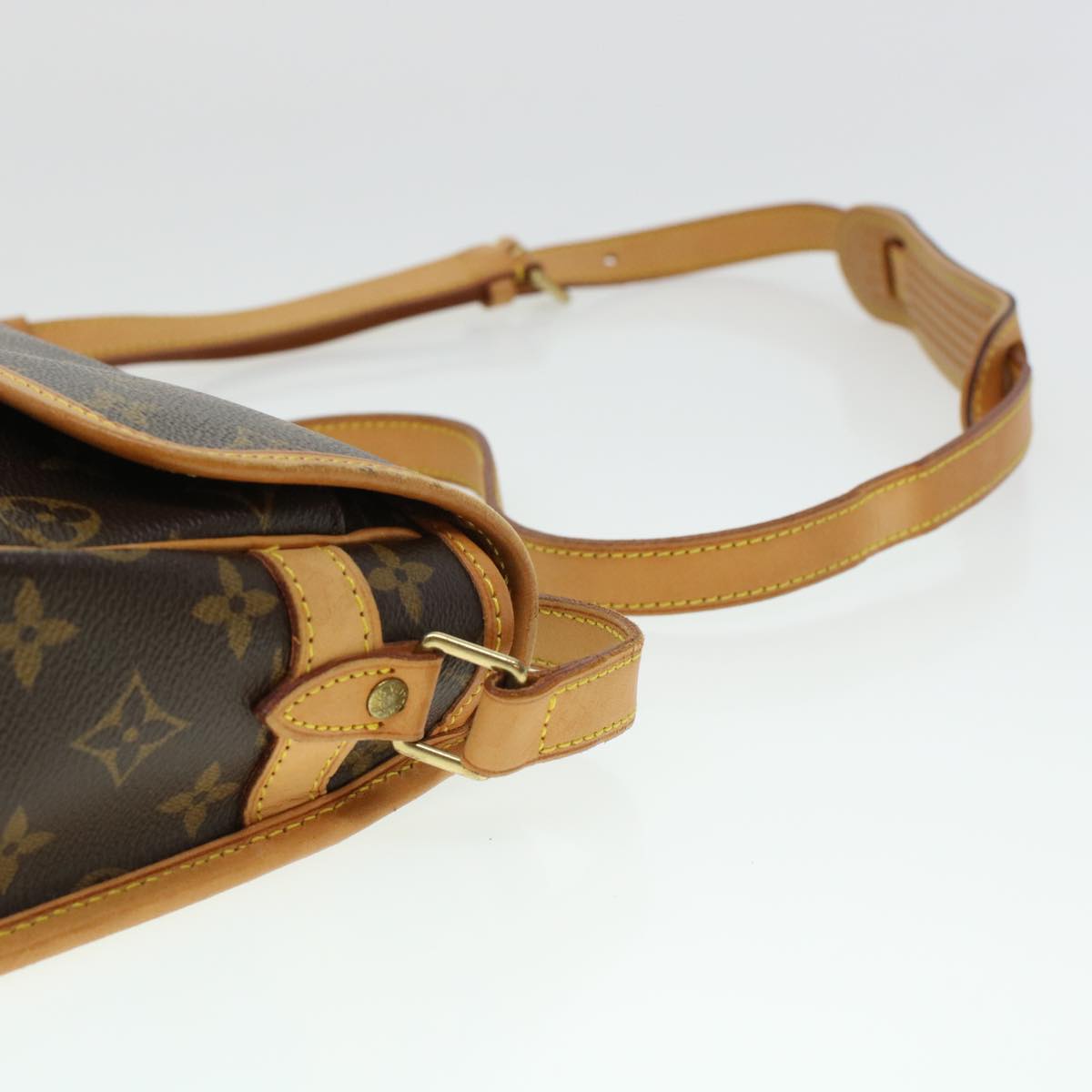 LOUIS VUITTON Monogram Sologne Shoulder Bag M42250 LV Auth 42899