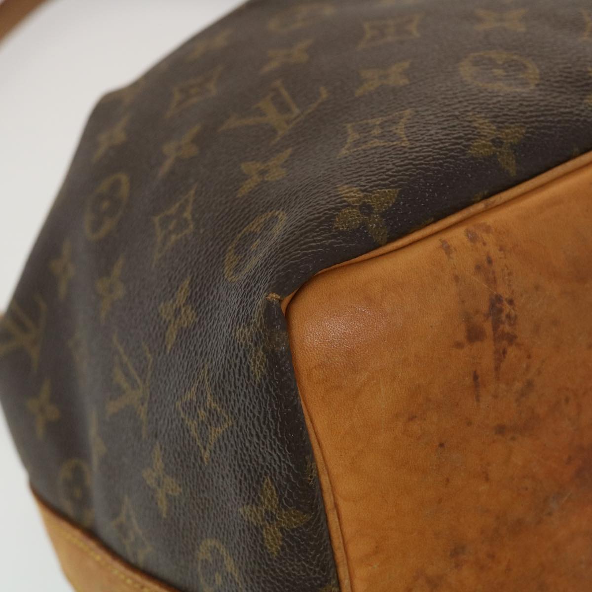 LOUIS VUITTON Monogram Petit Noe Shoulder Bag M42226 LV Auth 42930