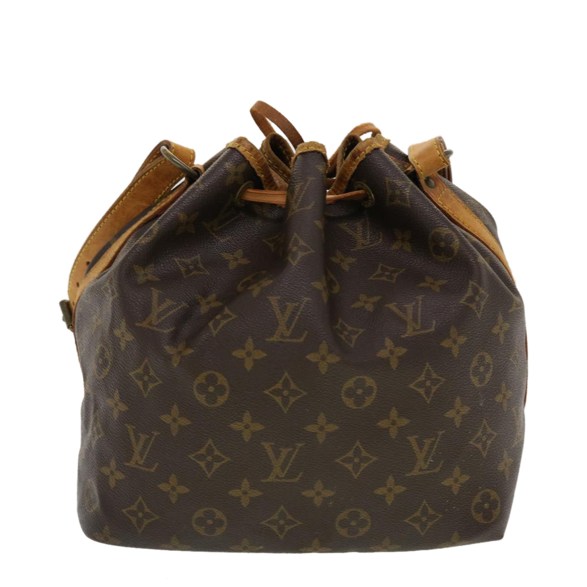 LOUIS VUITTON Monogram Petit Noe Shoulder Bag M42226 LV Auth 42930