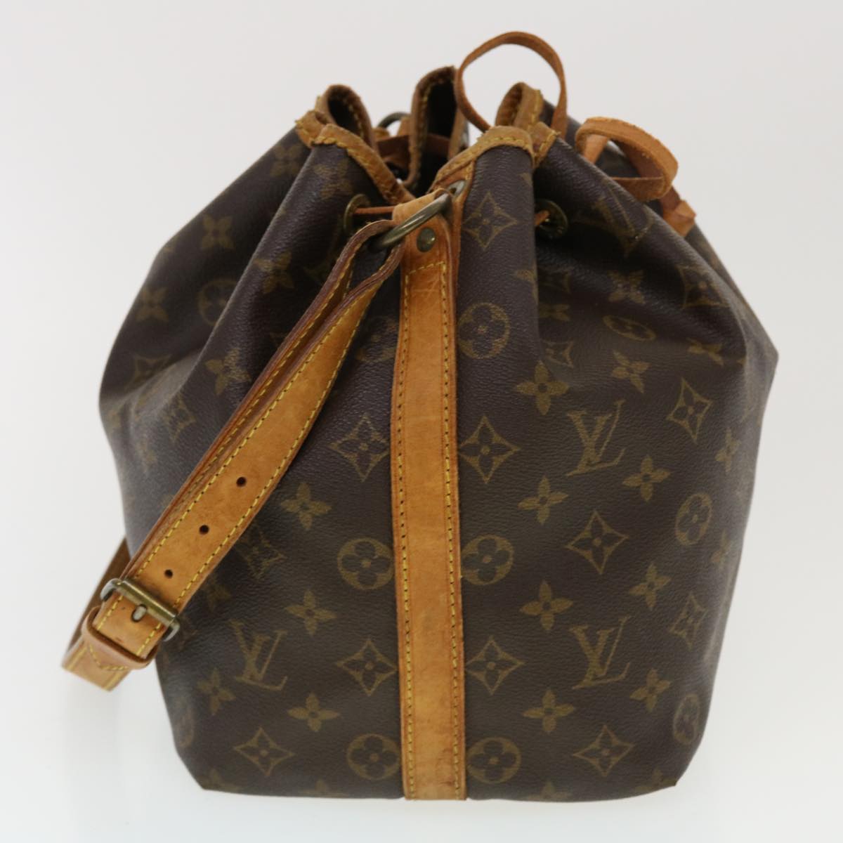 LOUIS VUITTON Monogram Petit Noe Shoulder Bag M42226 LV Auth 42930