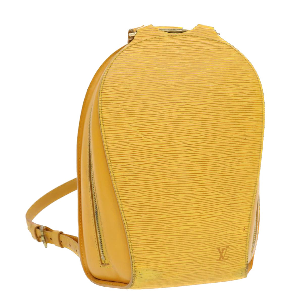 LOUIS VUITTON Epi Mabillon Backpack Yellow M52239 LV Auth 42942