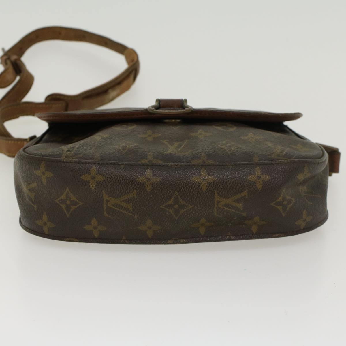 LOUIS VUITTON Monogram Saint Cloud GM Shoulder Bag M51242 LV Auth 42943