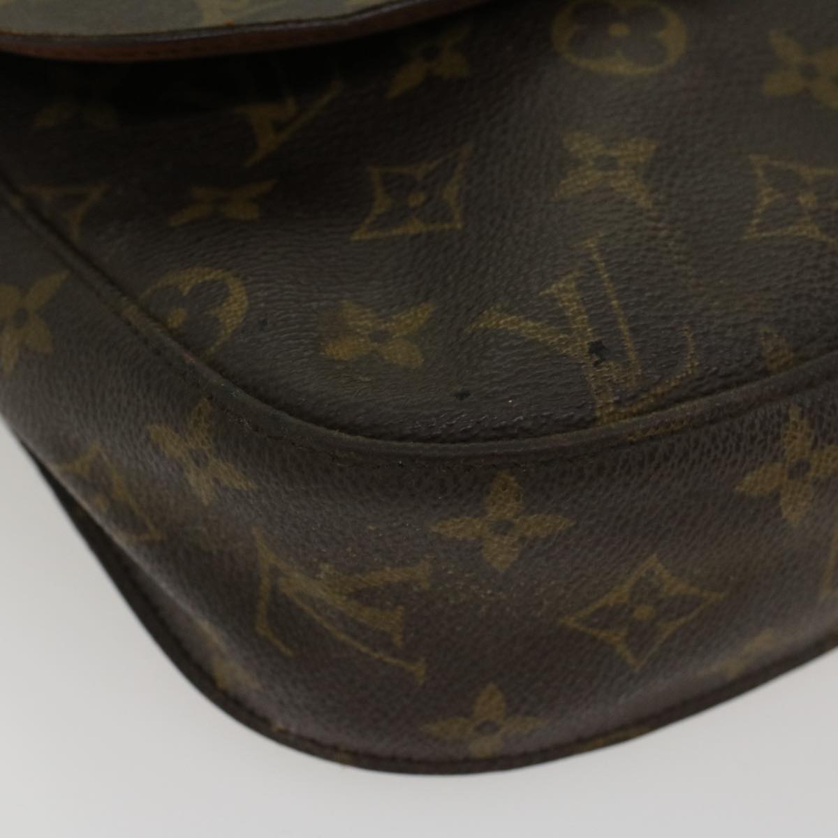 LOUIS VUITTON Monogram Saint Cloud GM Shoulder Bag M51242 LV Auth 42943