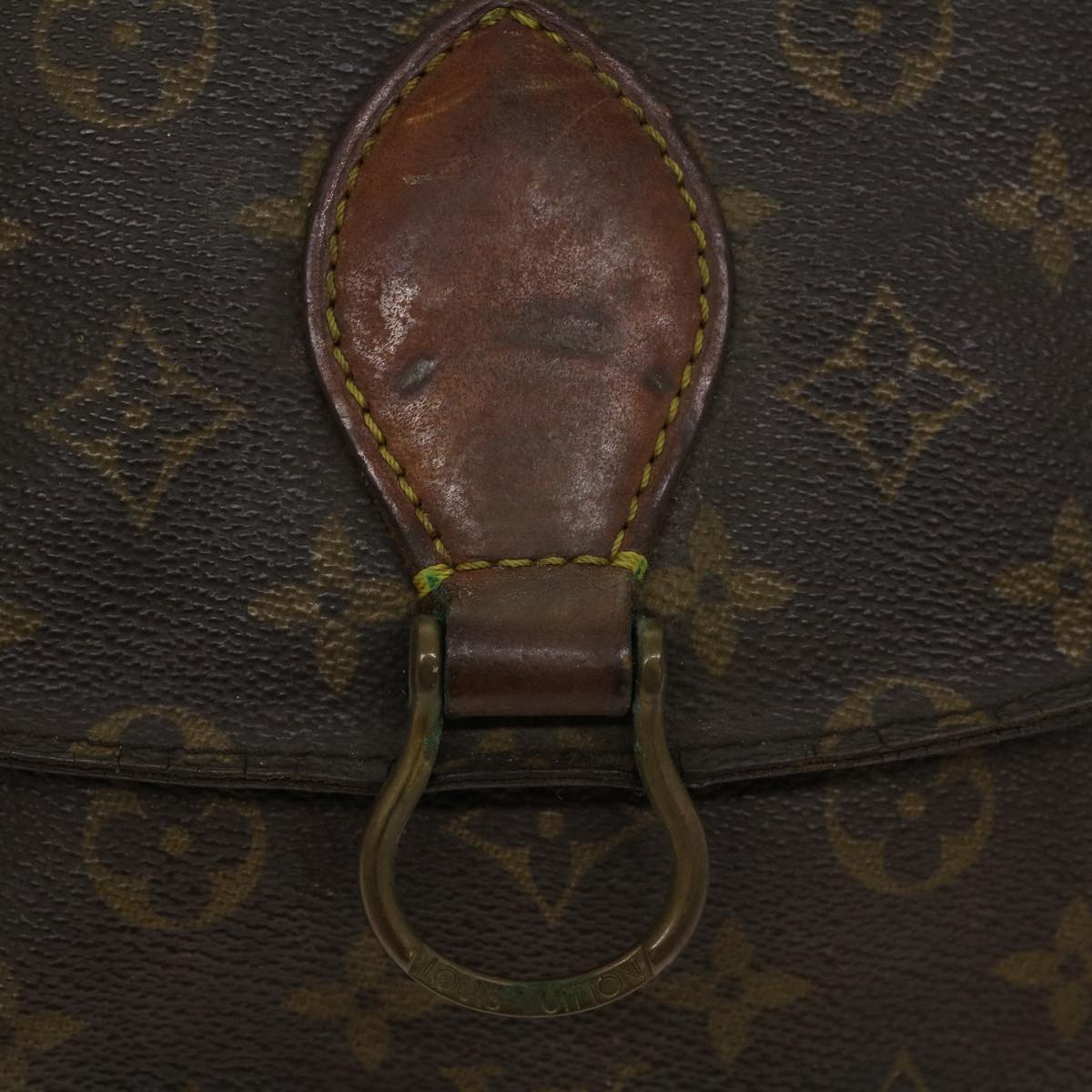 LOUIS VUITTON Monogram Saint Cloud GM Shoulder Bag M51242 LV Auth 42943