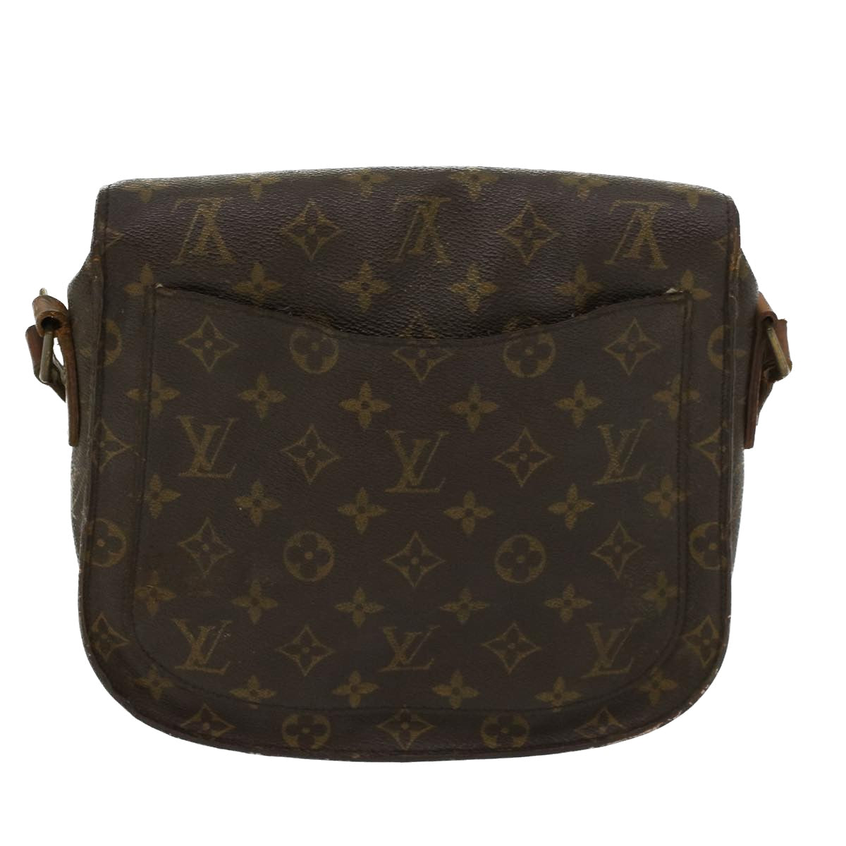 LOUIS VUITTON Monogram Saint Cloud GM Shoulder Bag M51242 LV Auth 42943